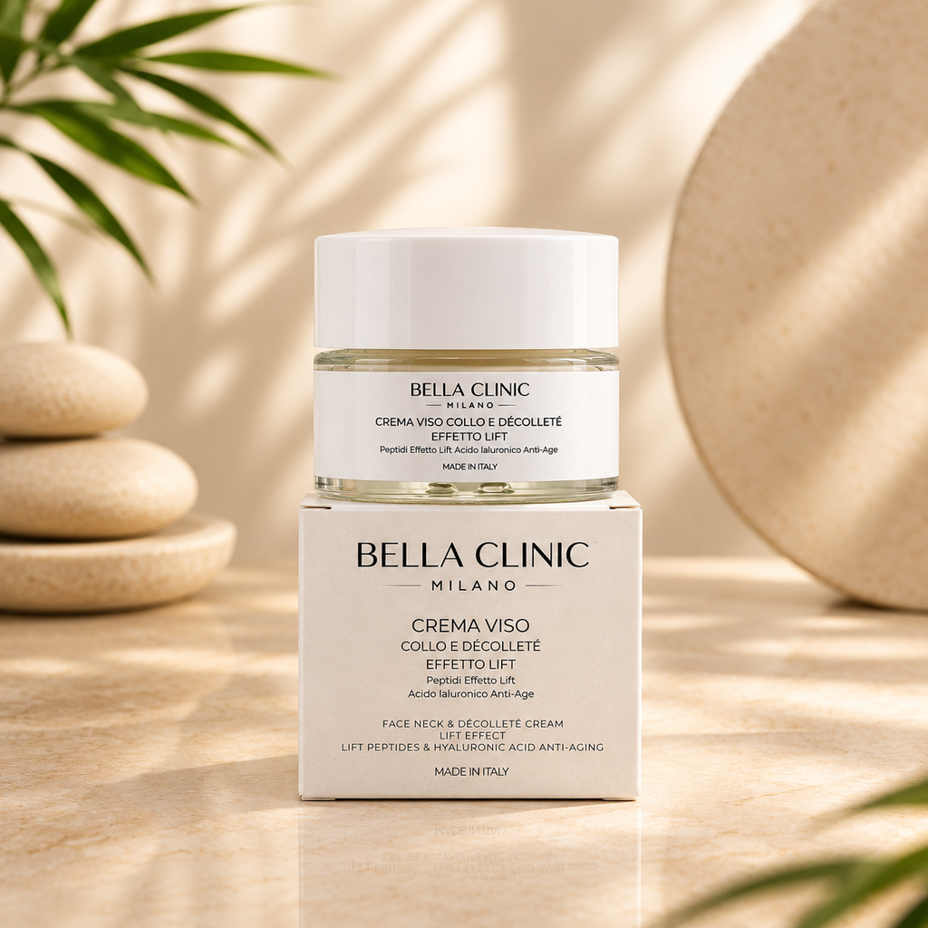 Crema viso collo e decollette effetto lift - Bella Clinic Milano