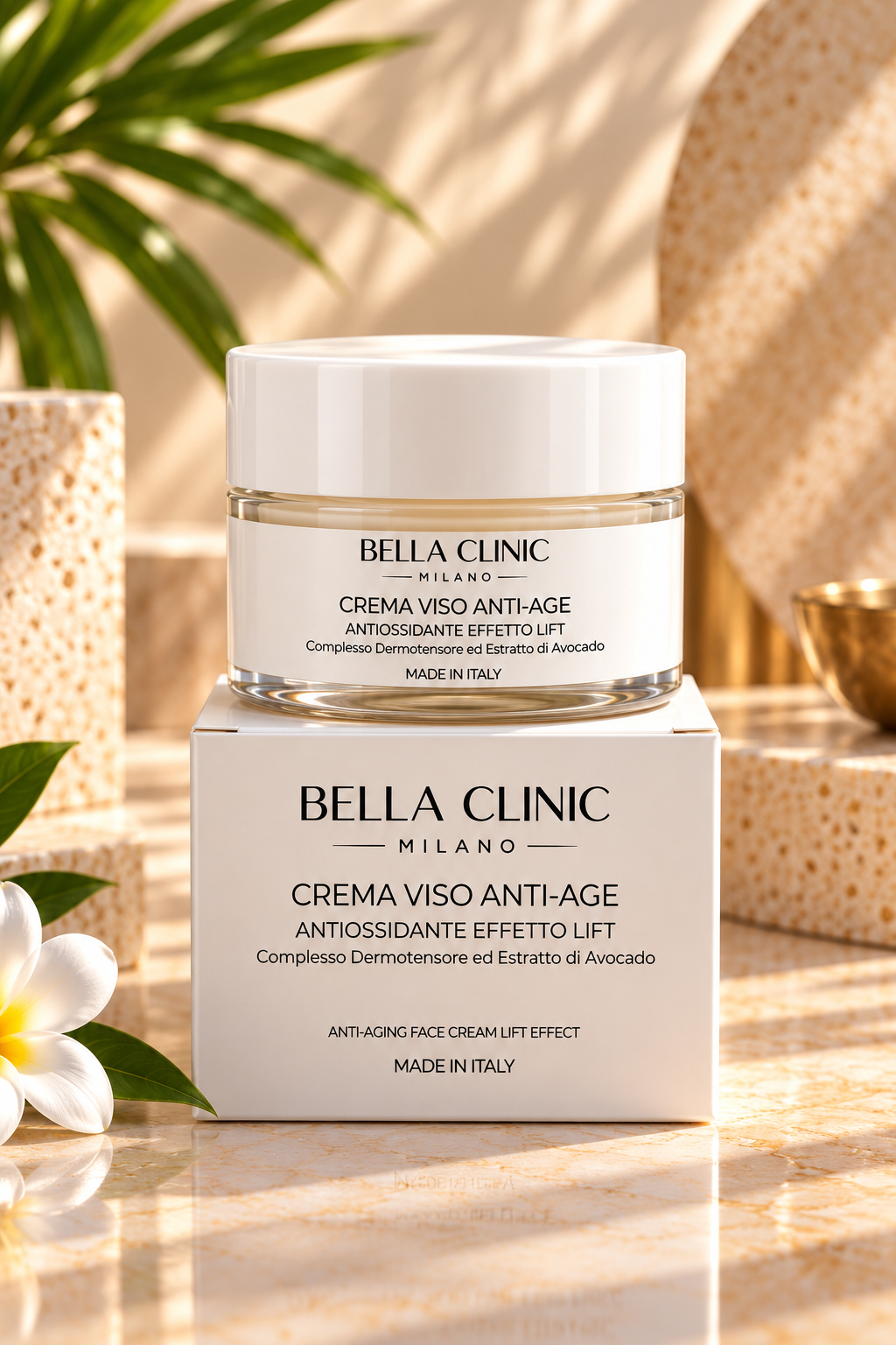 Crema Viso Antiage Antiossidante Effetto Lift - Bella Clinic Milano